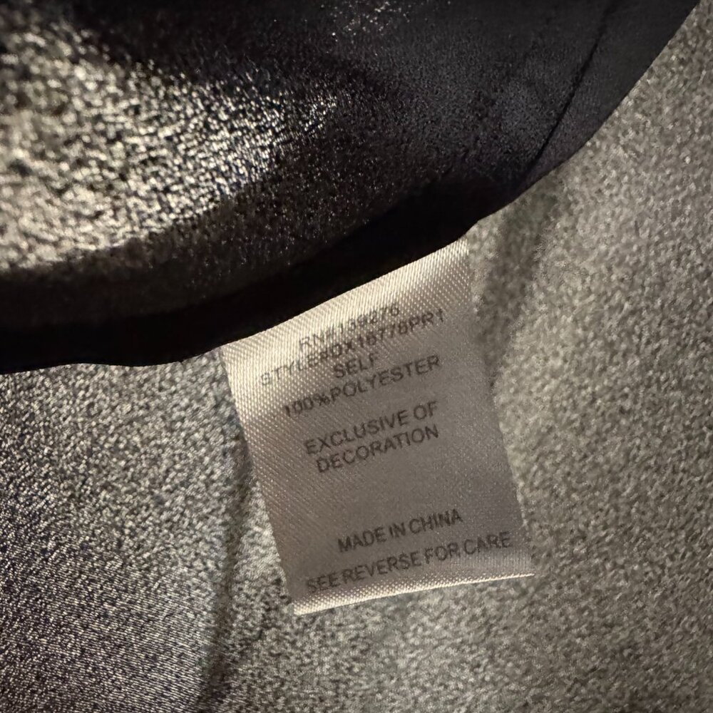 Daniel Rainn Black Blouse. 2X - Picture 4 of 4